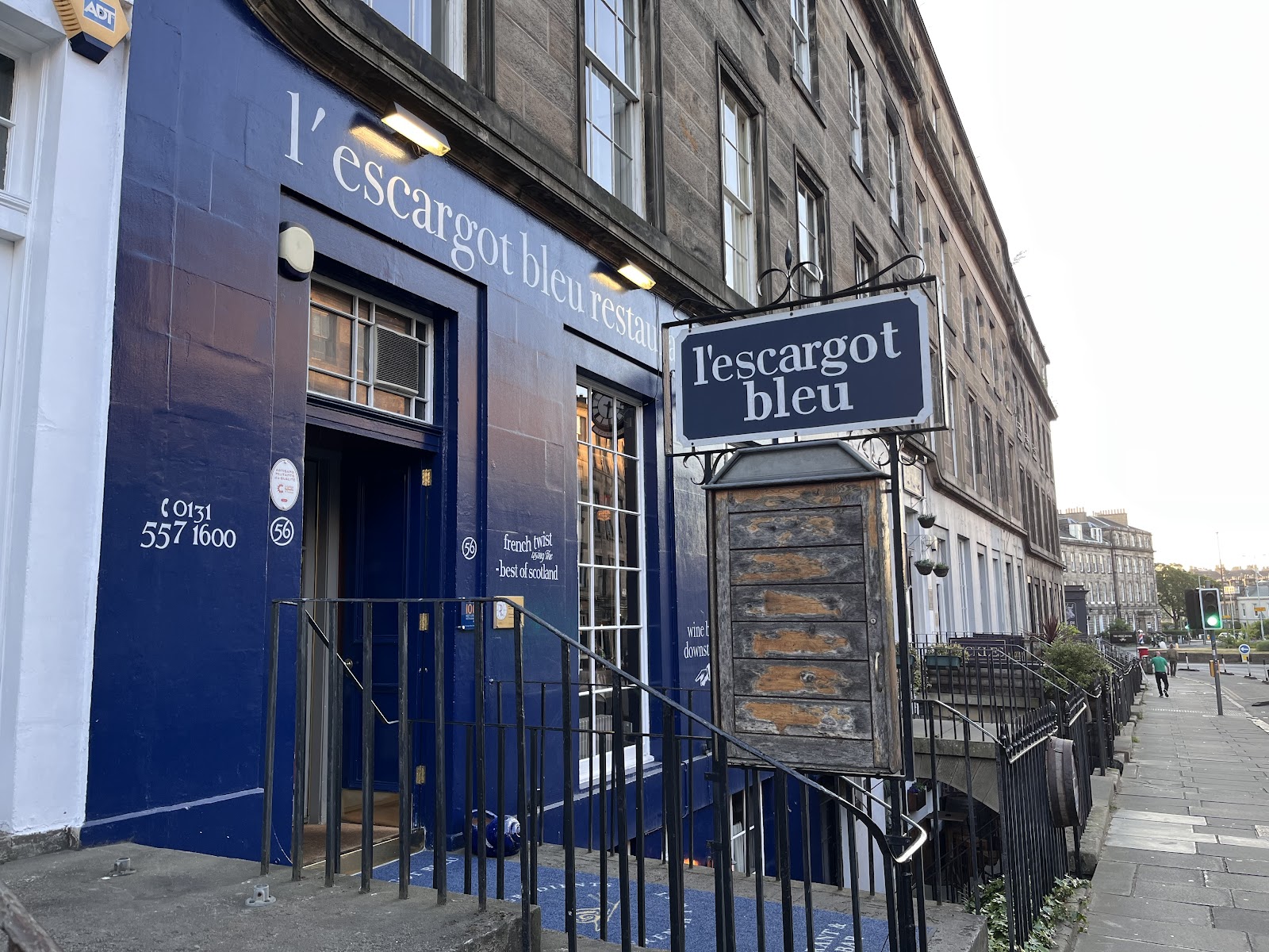 L'Escargot Bleu, Edinburgh