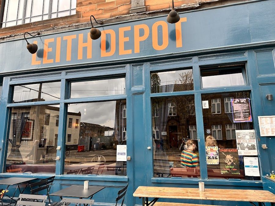 Leith Depot cocktail at the bar