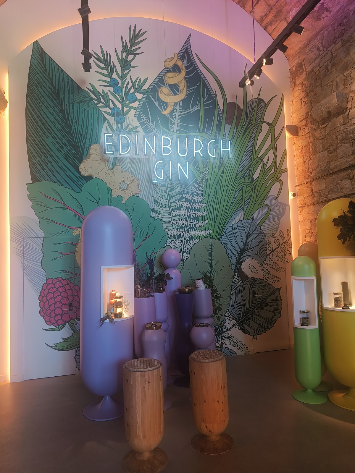 Rooftop Garden Bar at Edinburgh Gin, Edinburgh