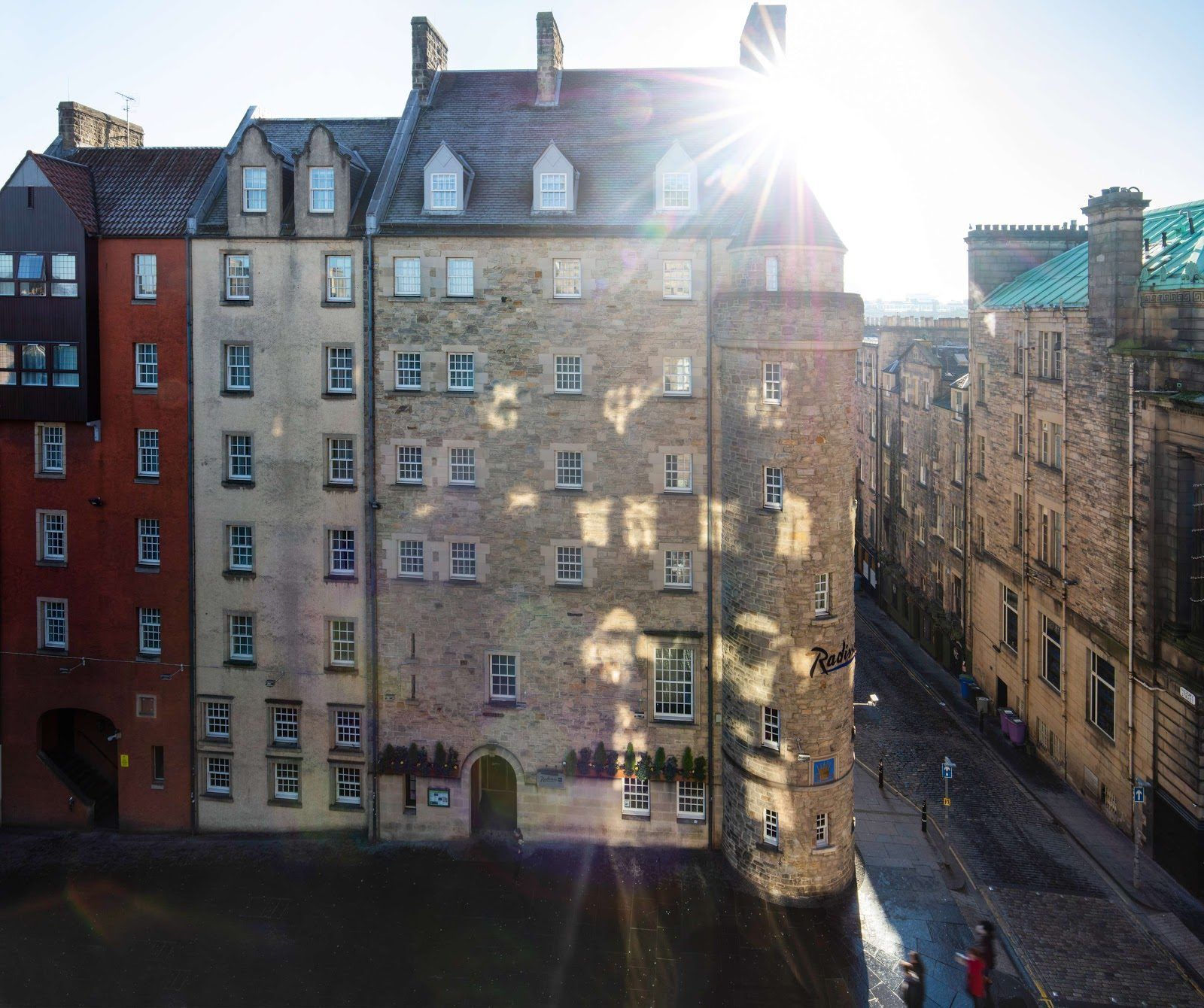 The Roof at the Radisson Edinburgh bar interior