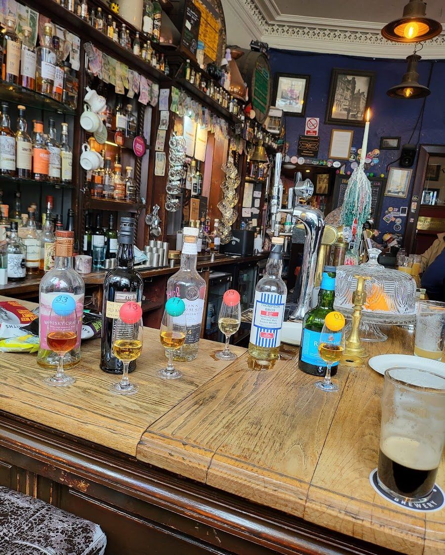 The Blue Blazer Edinburgh interior
