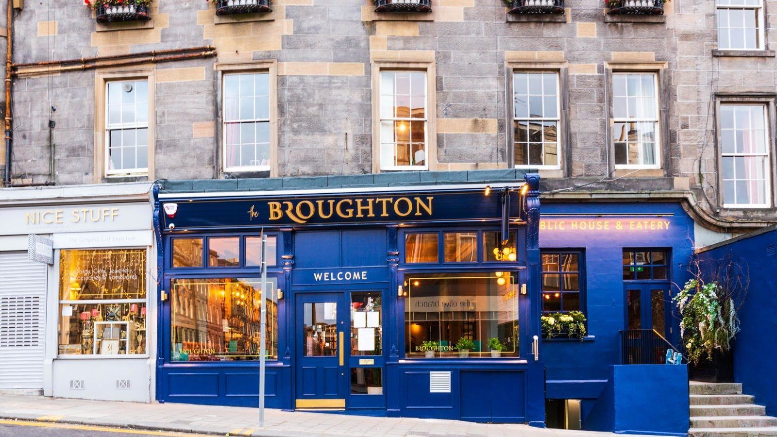The Broughton Edinburgh bar interior