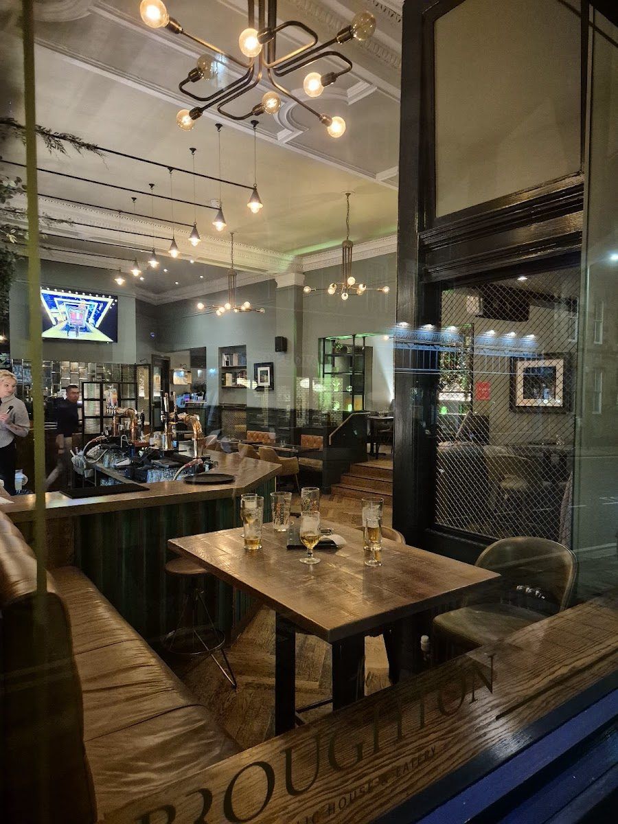 The Broughton bar service