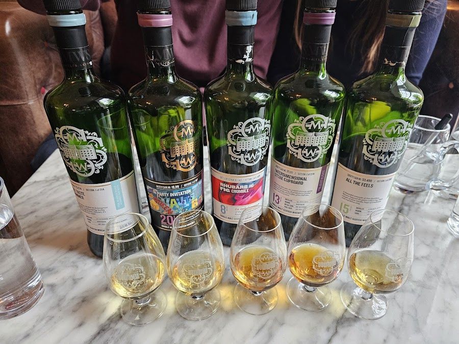The Scotch Malt Whisky Society cocktail at the bar