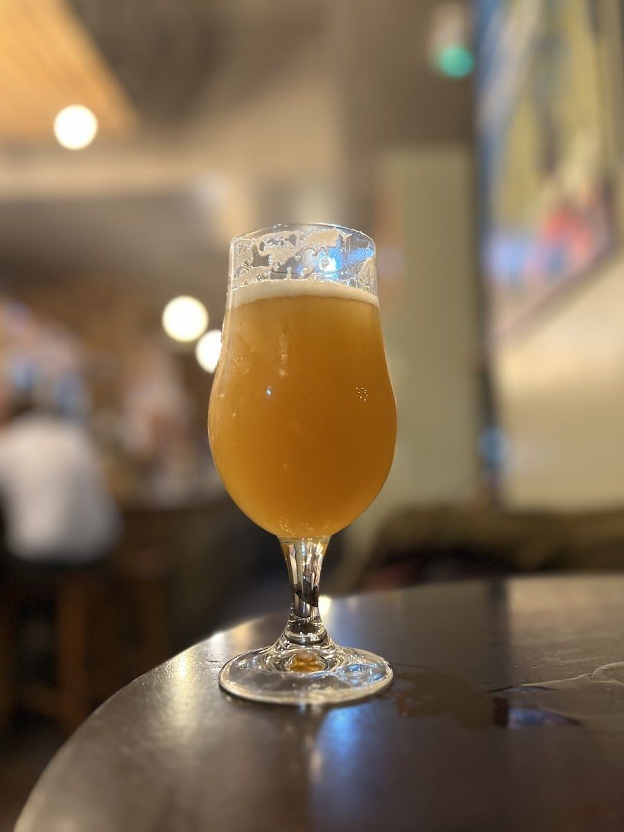 The Hanging Bat cocktail at the bar