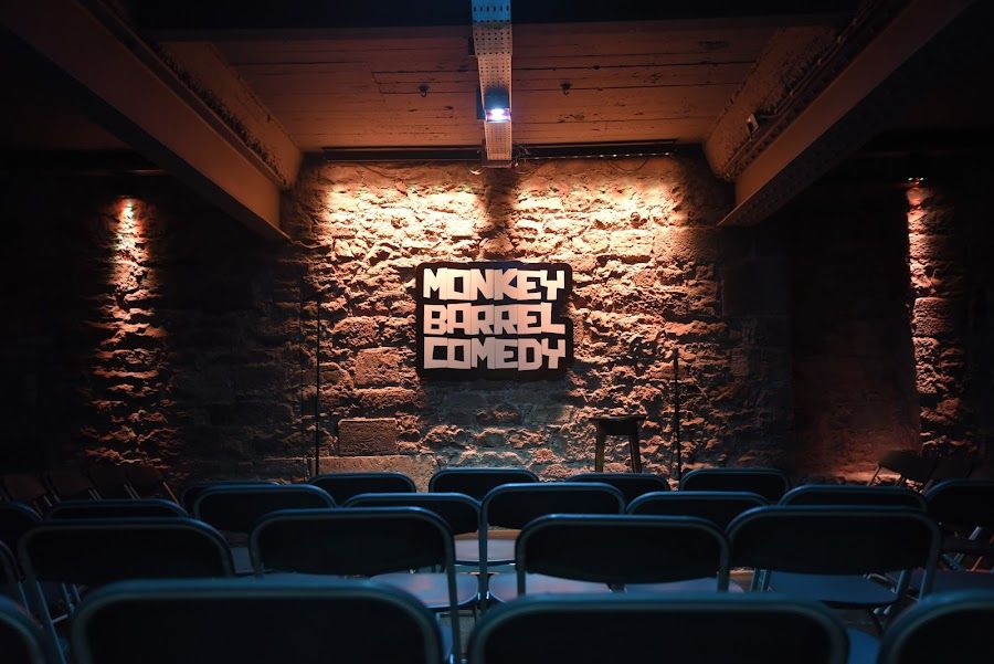 The Monkey Barrel Comedy Bar Edinburgh interior