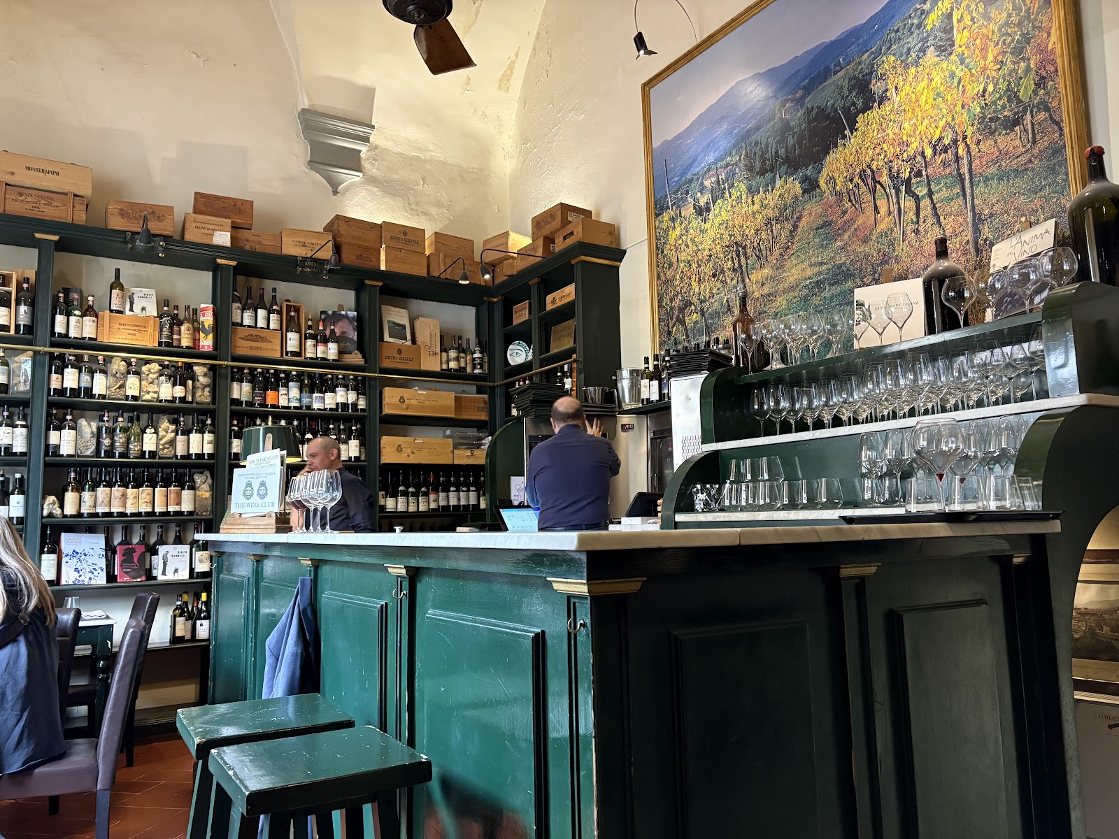 Enoteca Pitti Gola e bar counter