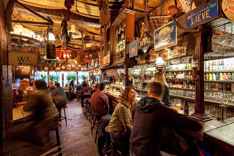 De Dulle Griet Ghent bar interior