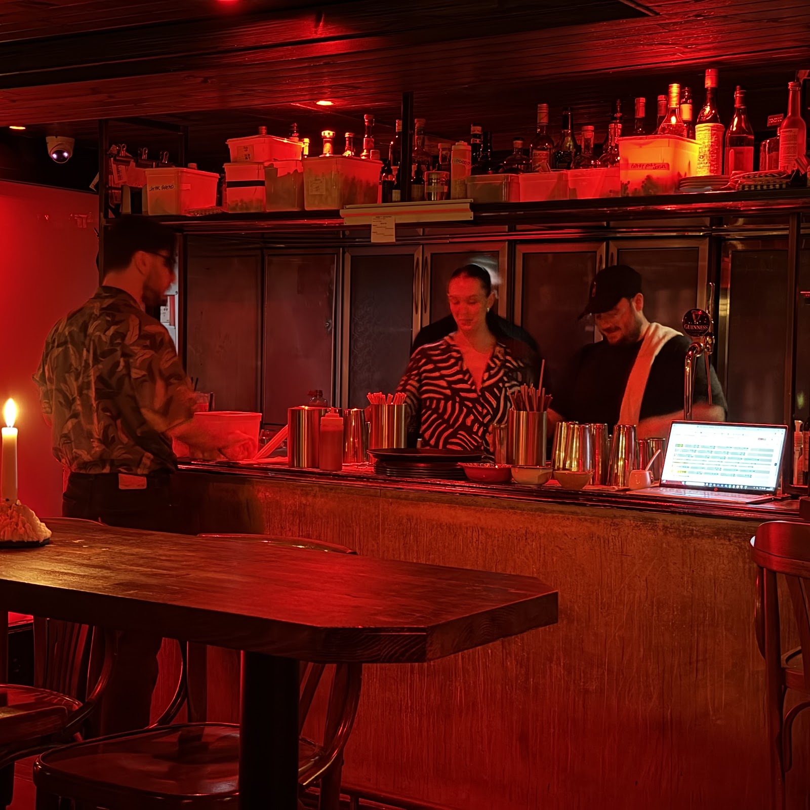 The Absent Ear Glasgow bar interior