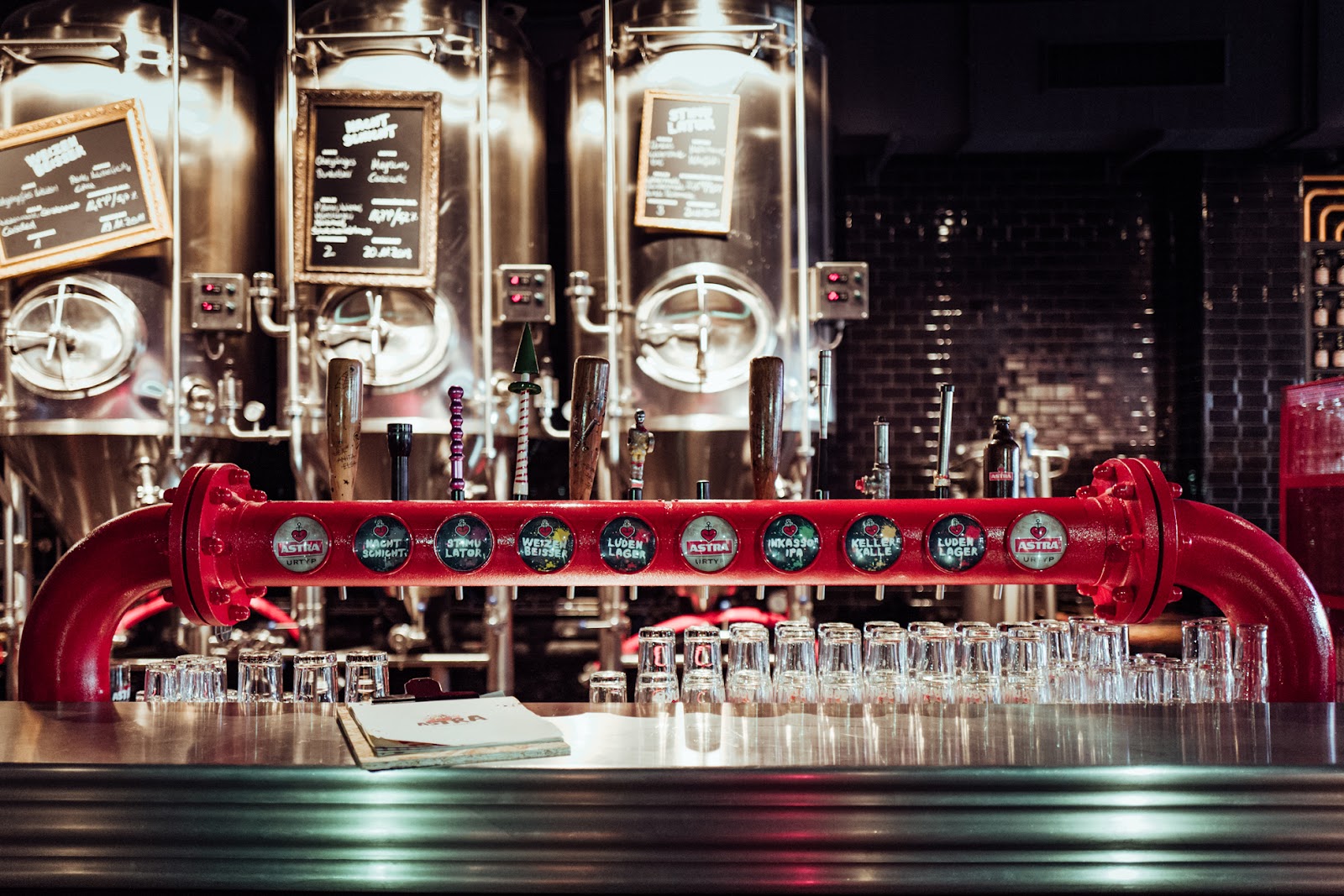 Astra St. Pauli Brauerei brewpub, Hamburg