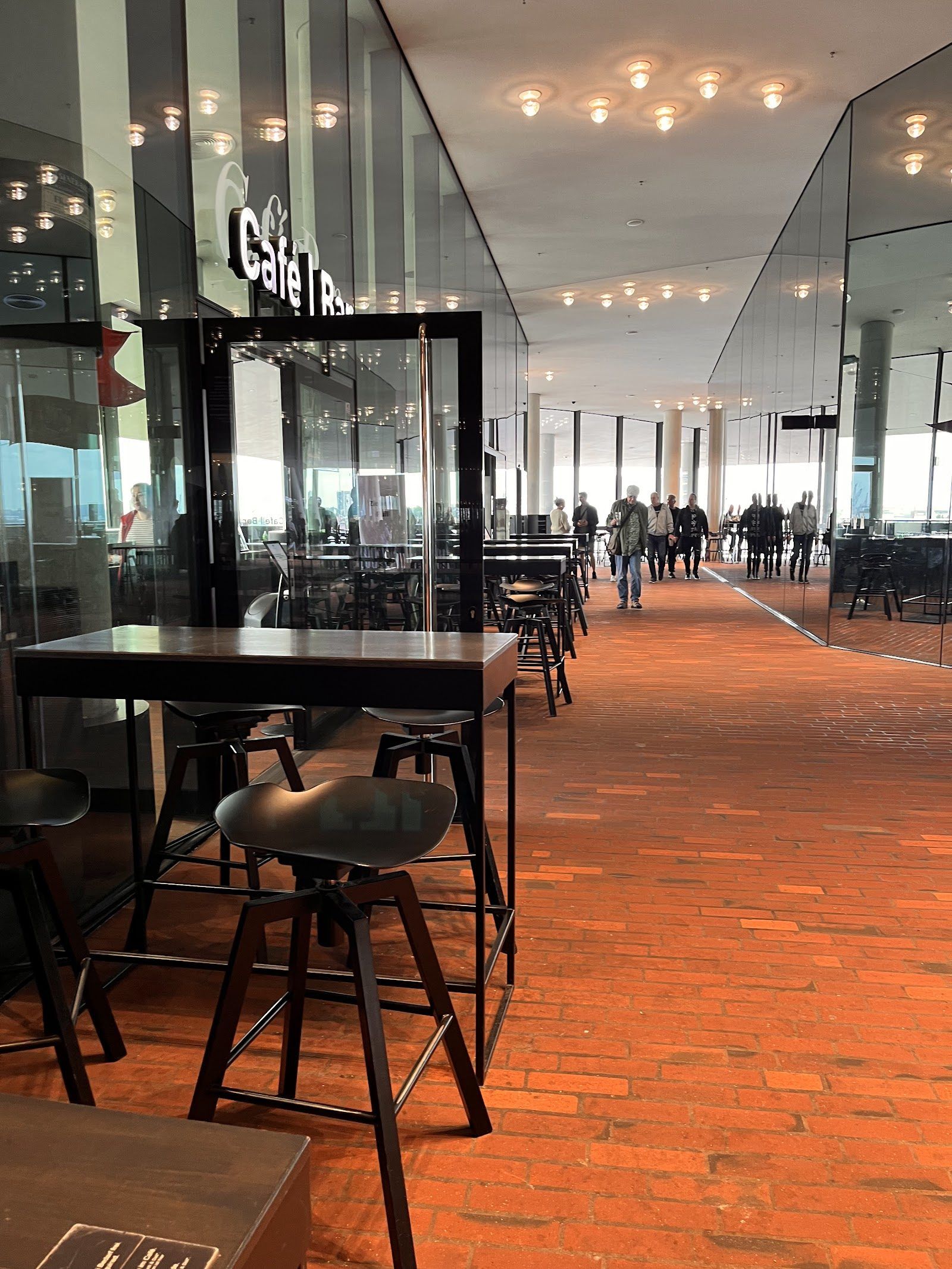 Elbphilharmonie Plaza Bar Hamburg bar interior
