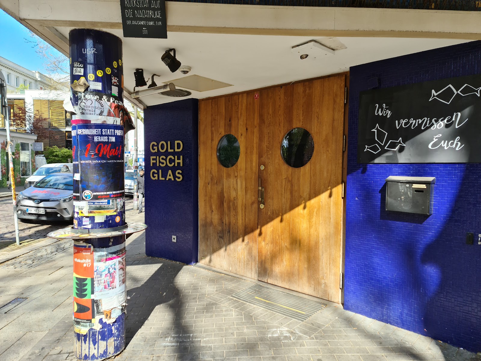 Goldfischglas, Hamburg