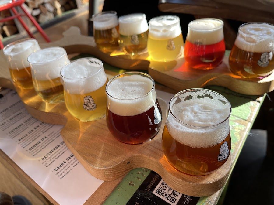 Ratsherrn Brauerei Tap Room Hamburg interior