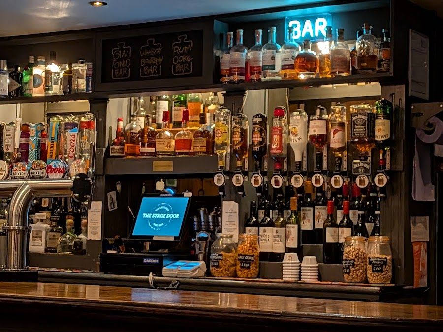 The Stage Door Pub bar service