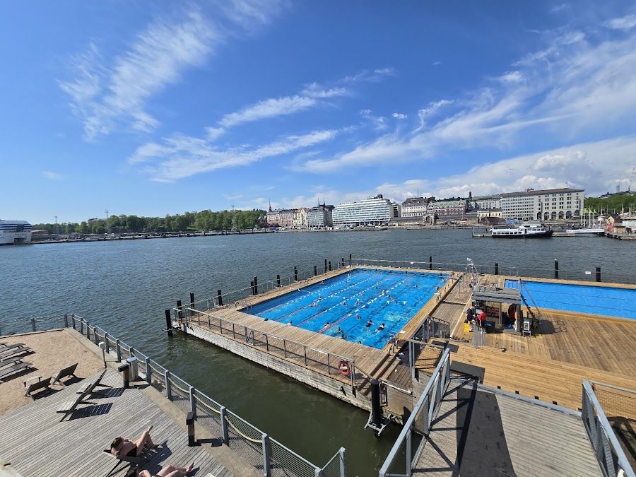 Allas Sea Pool Bar Katajanokka atmosphere