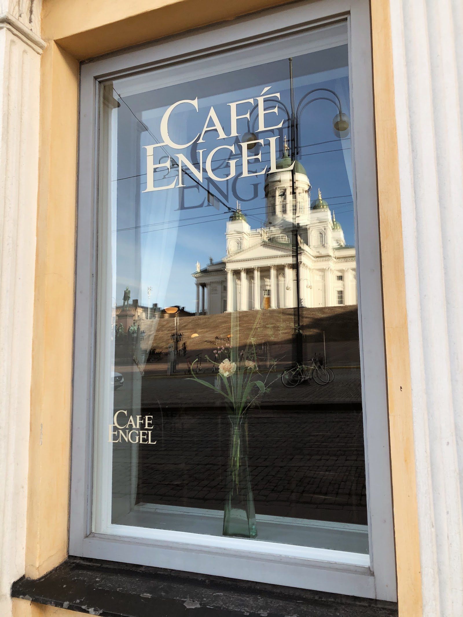 Cafe Engel Helsinki bar interior