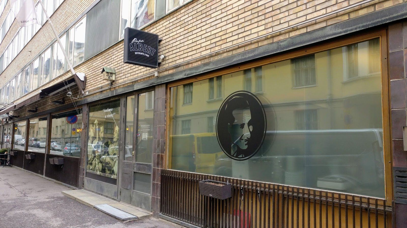 Papa Albert Helsinki bar interior