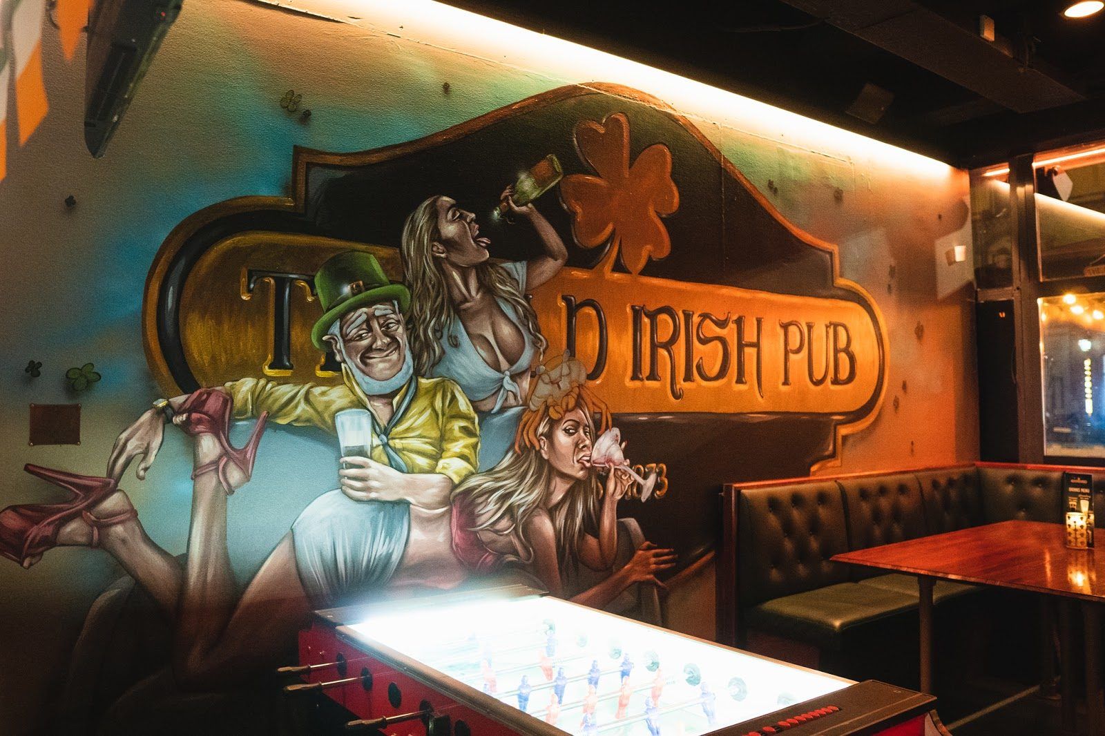 Pat the Baker Irish Pub Helsinki bar interior