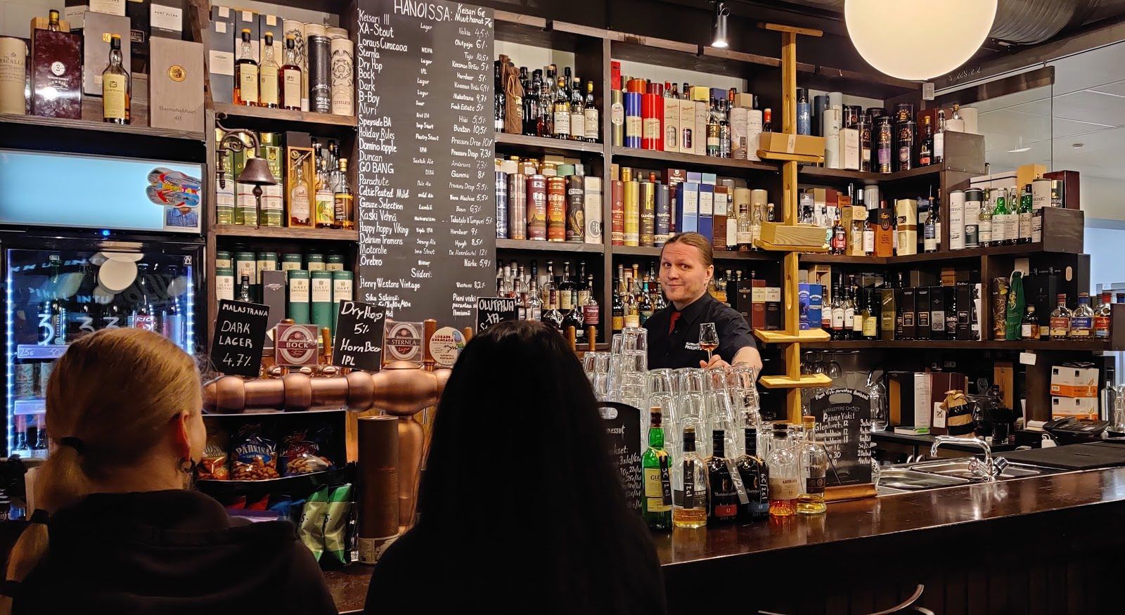 Pikkulintu Helsinki bar interior