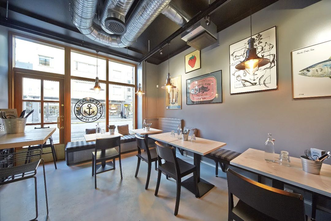 Skiffer Helsinki bar interior