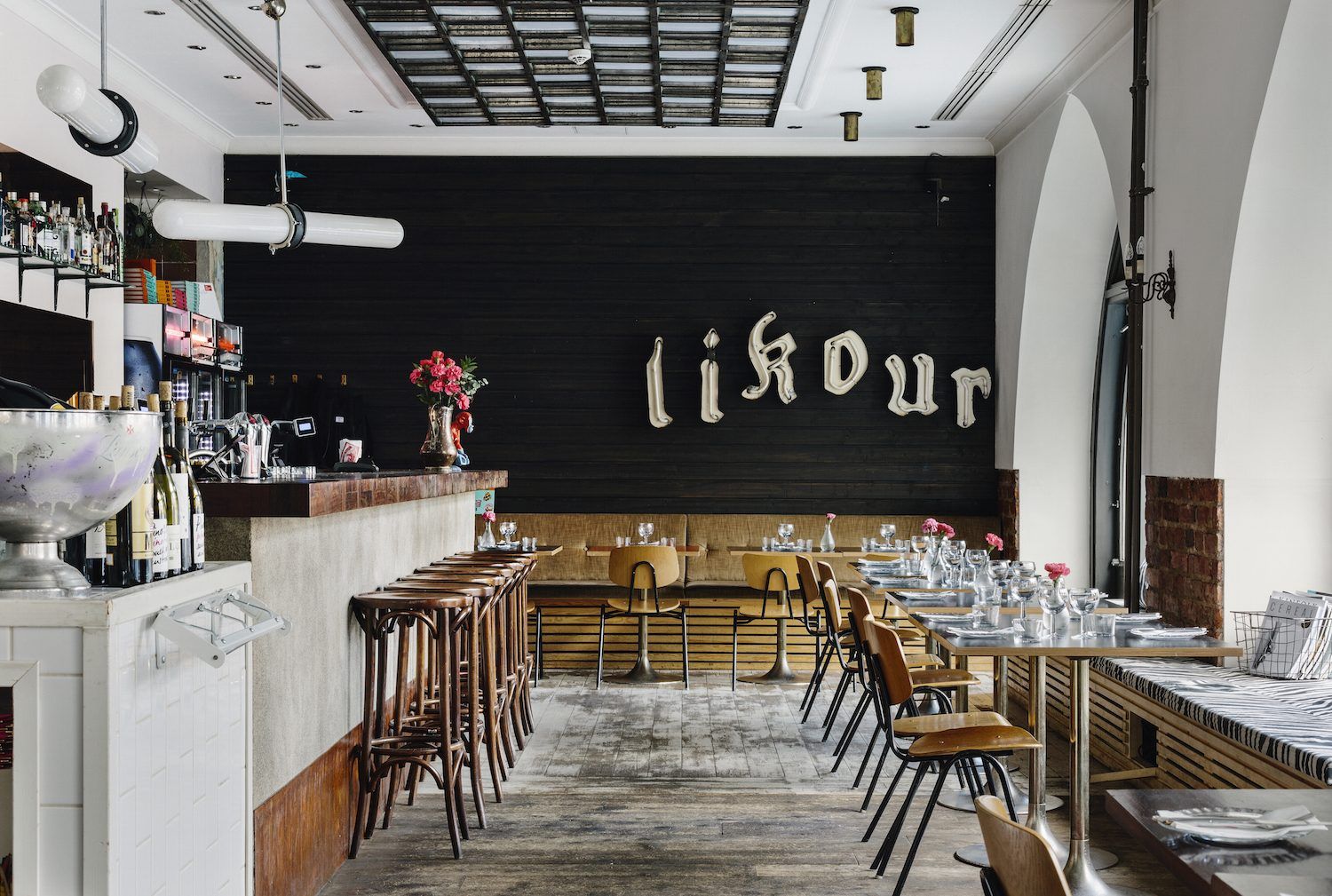 The Cock Helsinki bar interior