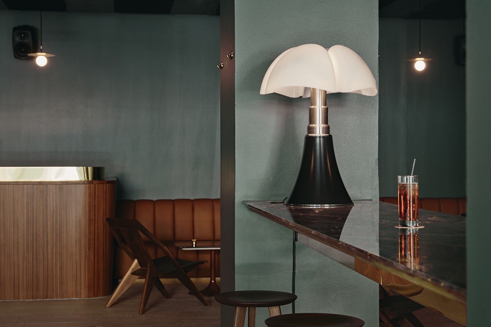 The Green Room Bar Helsinki bar interior