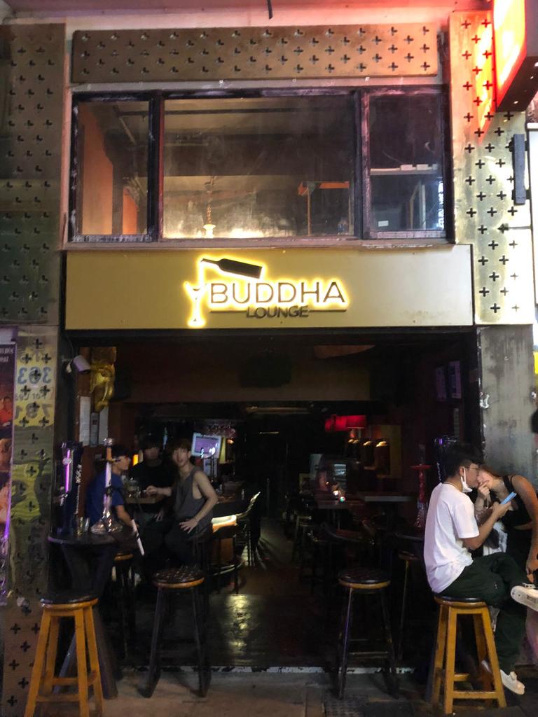 Buddha Bombardier Hong Kong bar interior