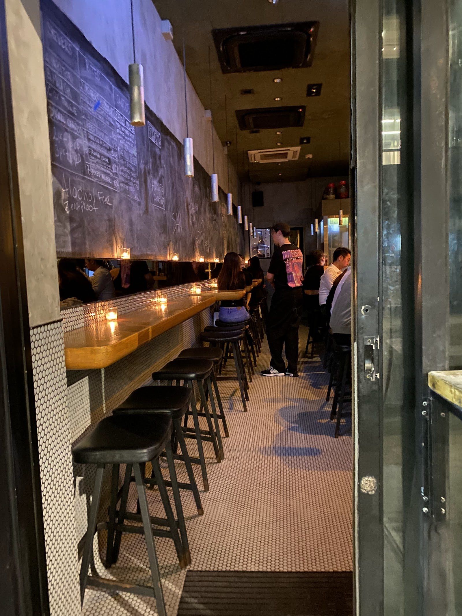 Mostly Harmless Hong Kong bar interior