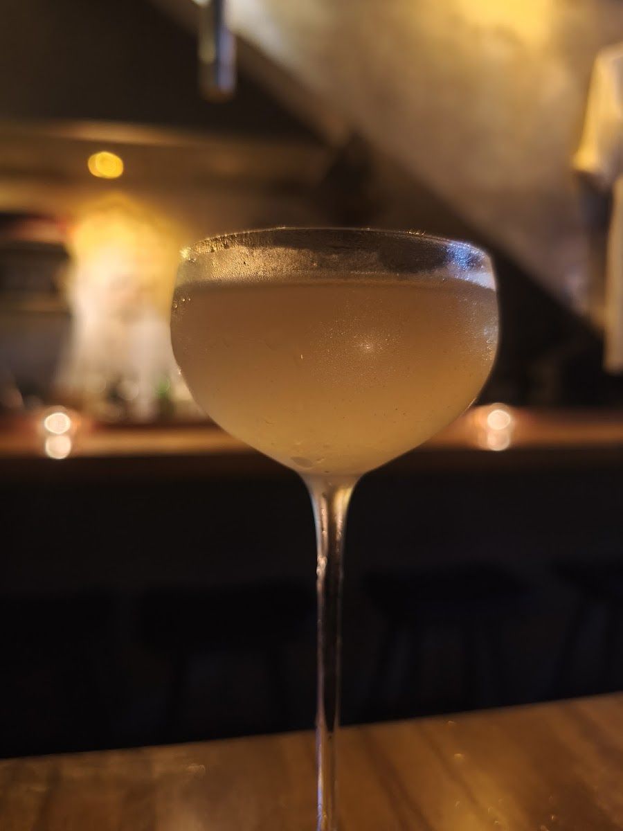 Mostly Harmless cocktail at the bar