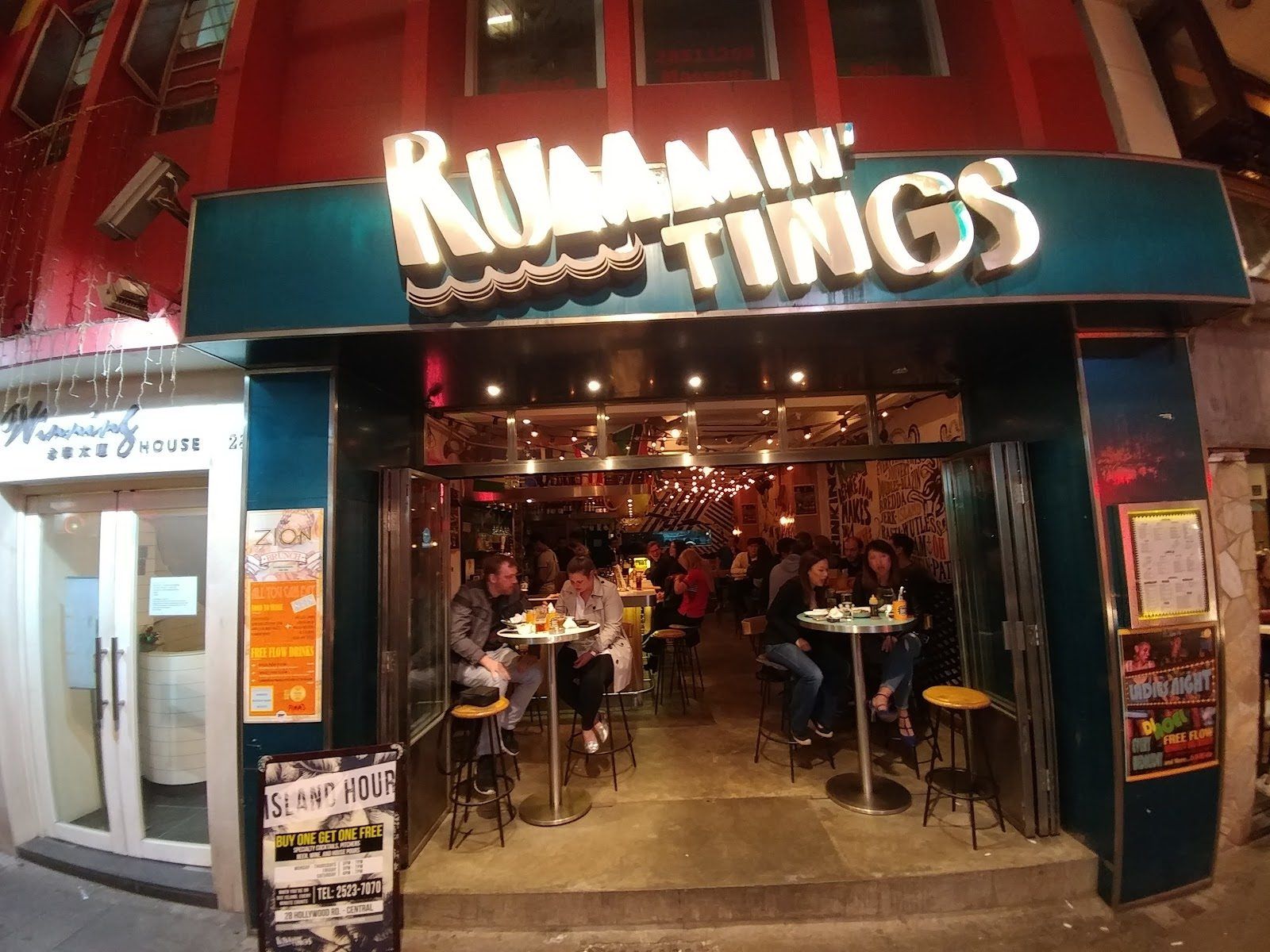 Rummin' Tings Hong Kong bar interior