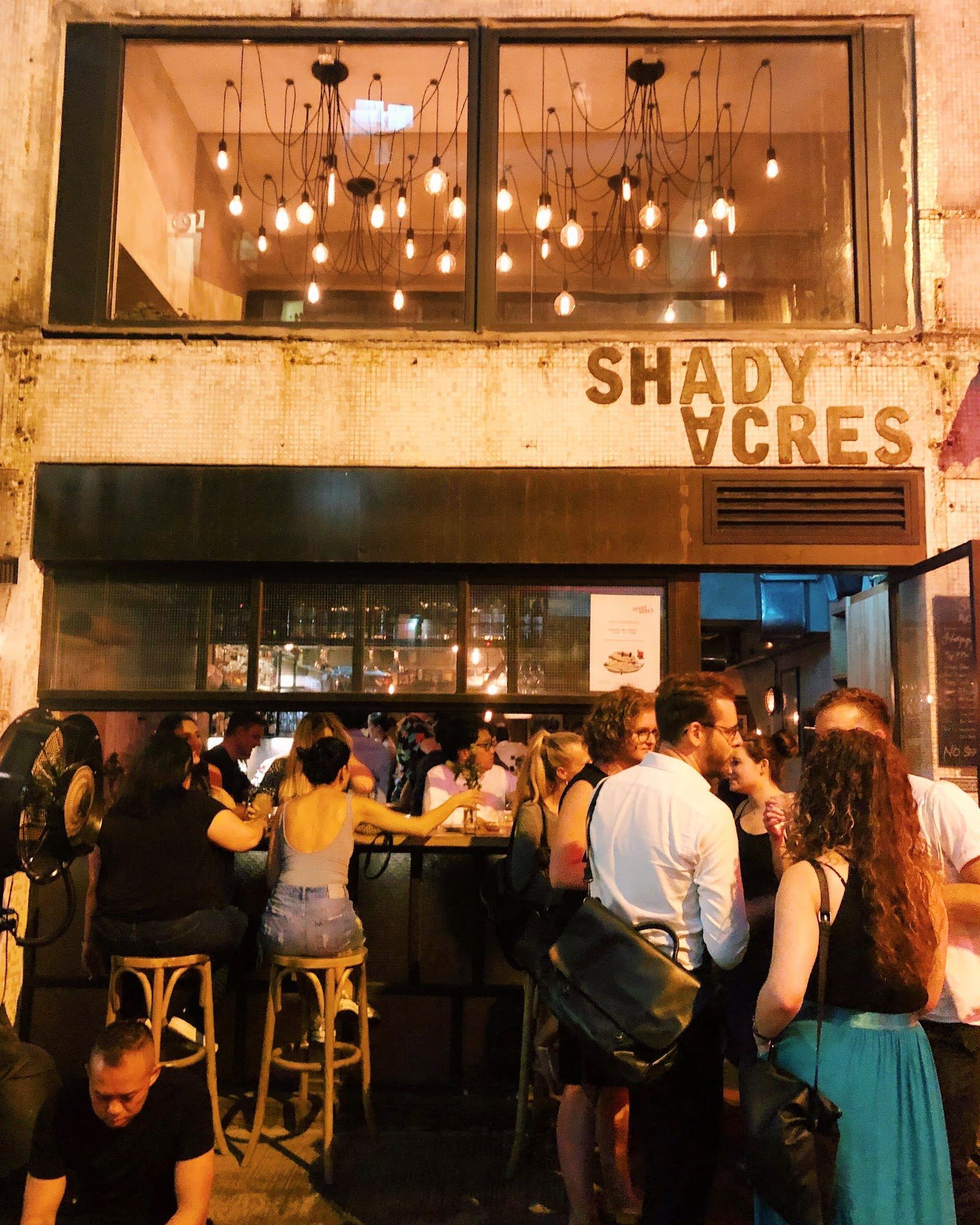 Shady Acres Hong Kong bar interior