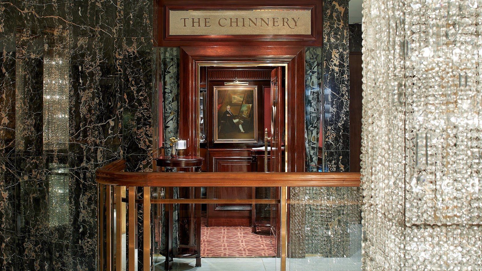 The Chinnery at Mandarin Oriental Hong Kong bar interior