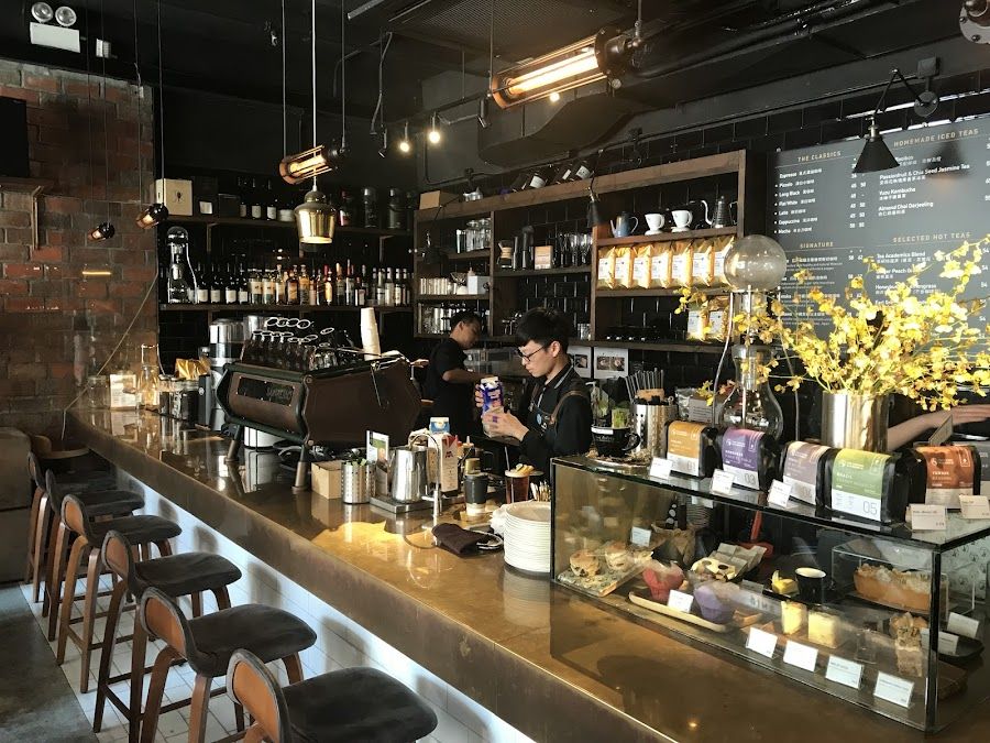 The Coffee Academics Bar Hong Kong interior
