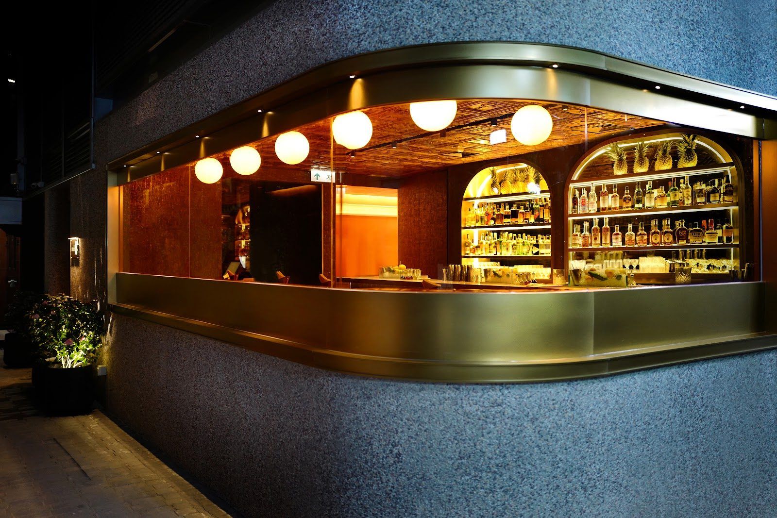 The Diplomat Hong Kong bar interior