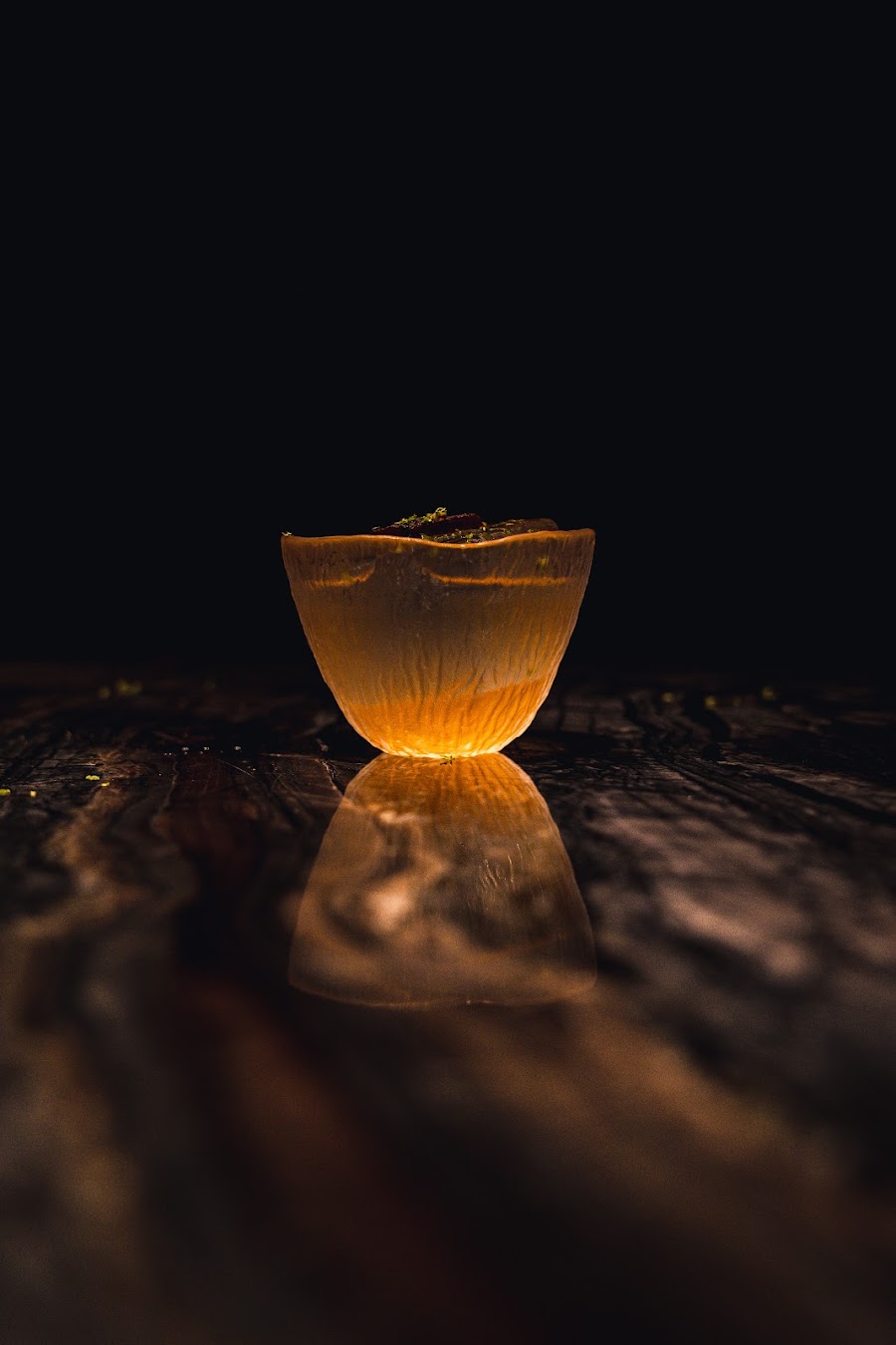 Speakeasy bar with low light