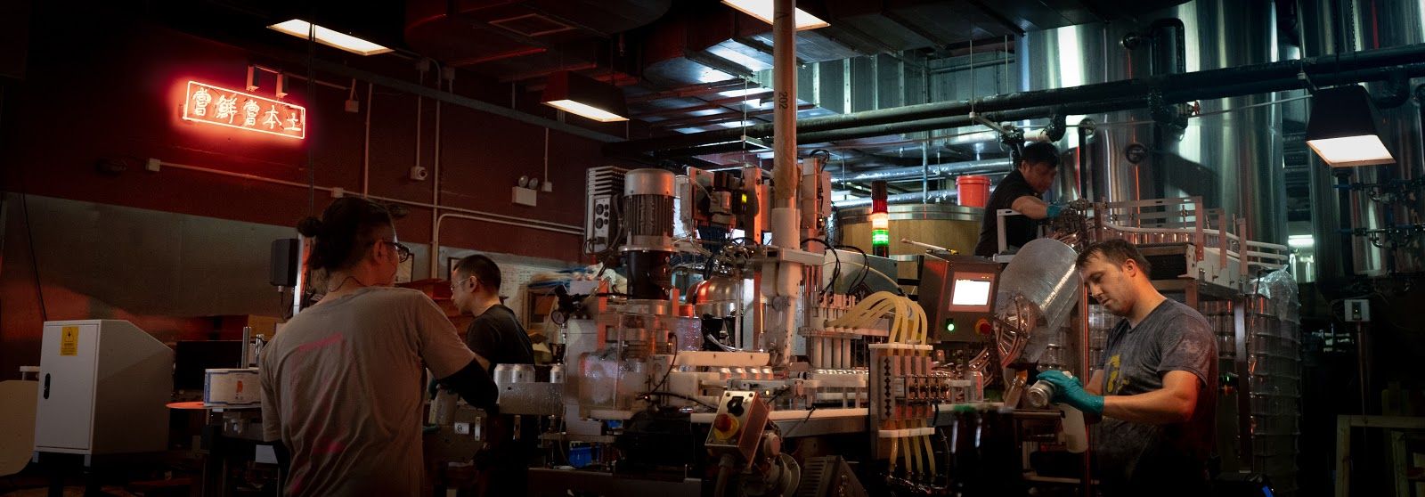 Young Master Brewery Taproom Hong Kong bar interior