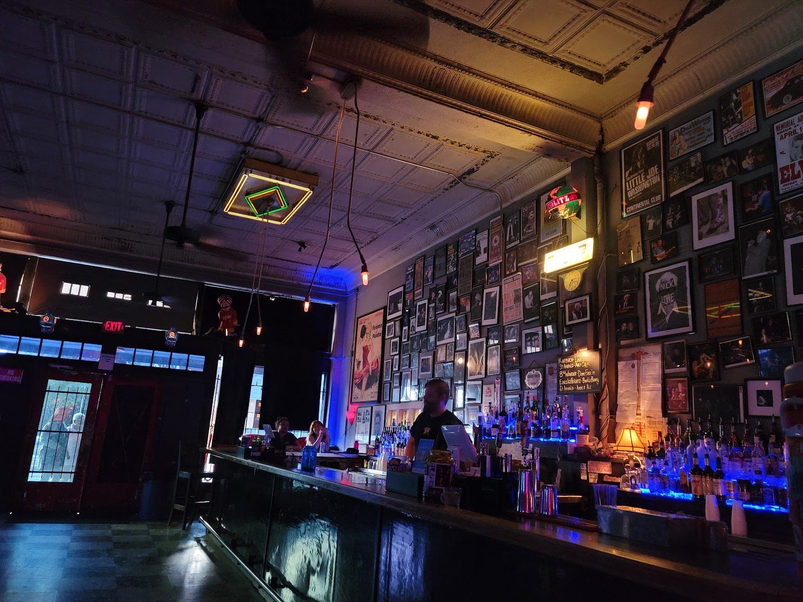 Continental Club Houston bar interior