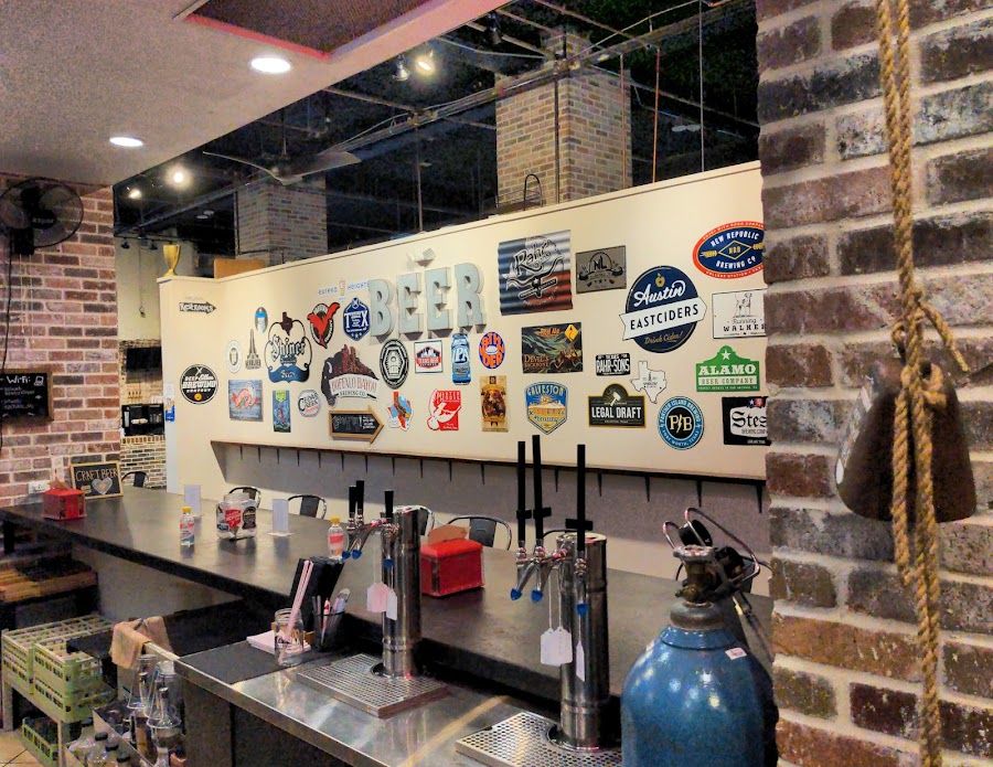 Craft Beer Cellar Houston bar service