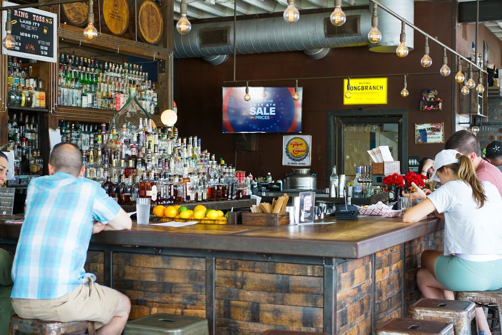 Eight Row Flint Houston bar interior