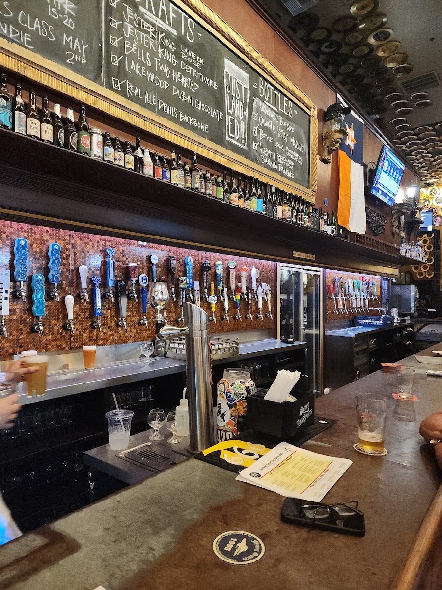 Flying Saucer Draught Emporium bar service