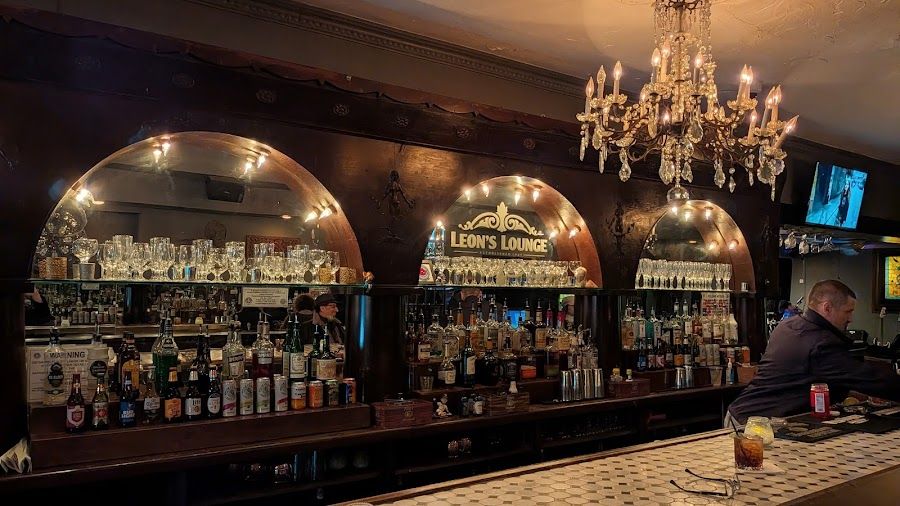 Bar interior at Mongoose Versus Cobra Midtown Houston