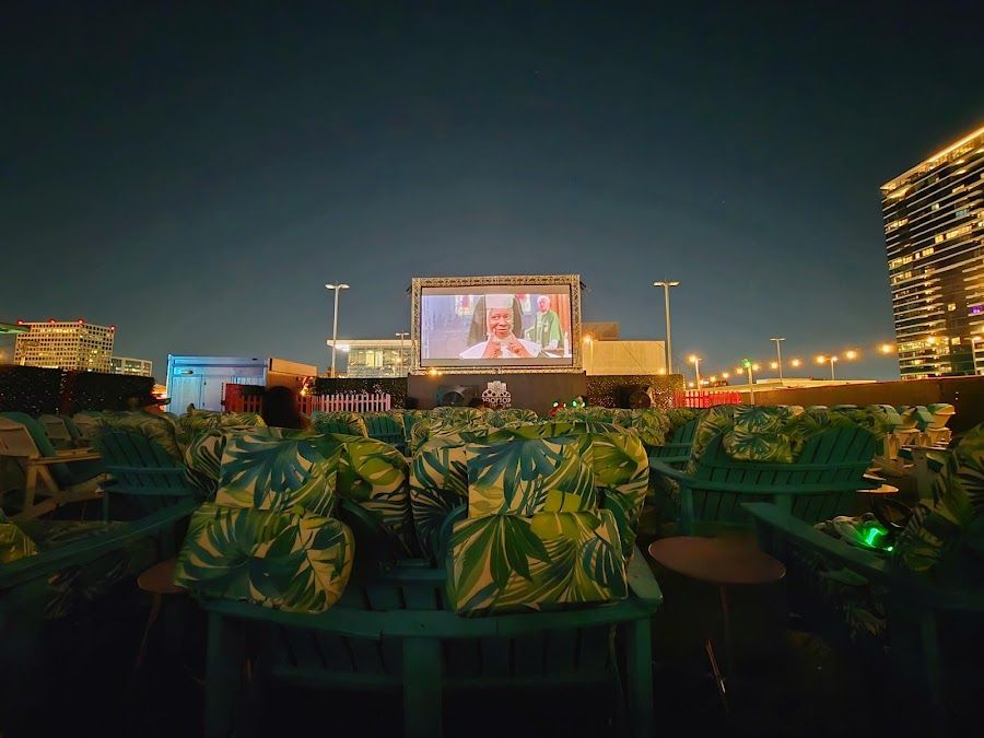 Rooftop Cinema Club Uptown Houston interior