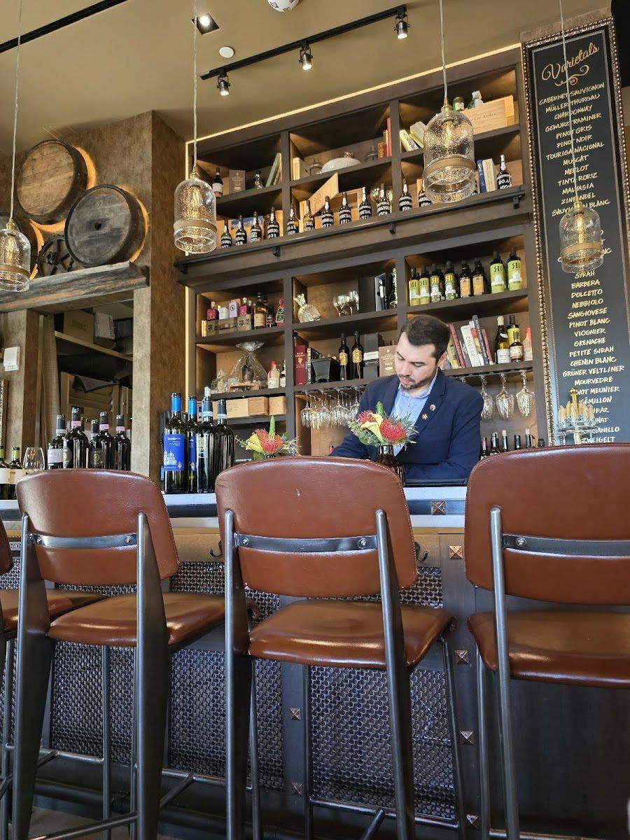 The Tasting Room Wine Cafe cocktail at the bar