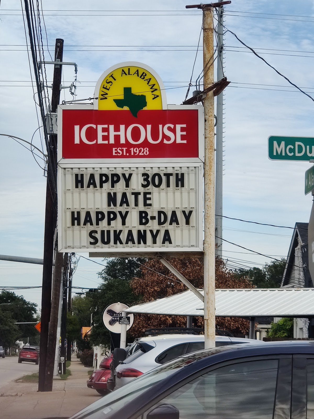 West Alabama Ice House, Houston