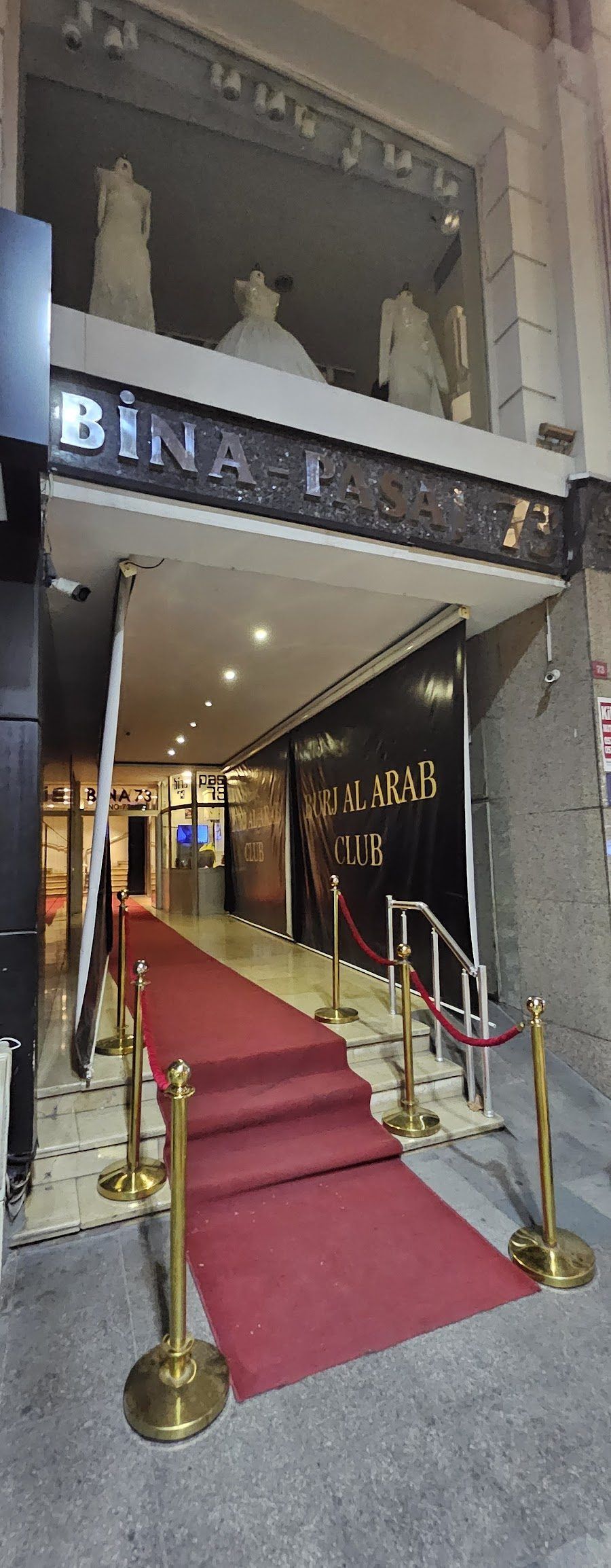 Arabian Nights Bar cocktail at the bar