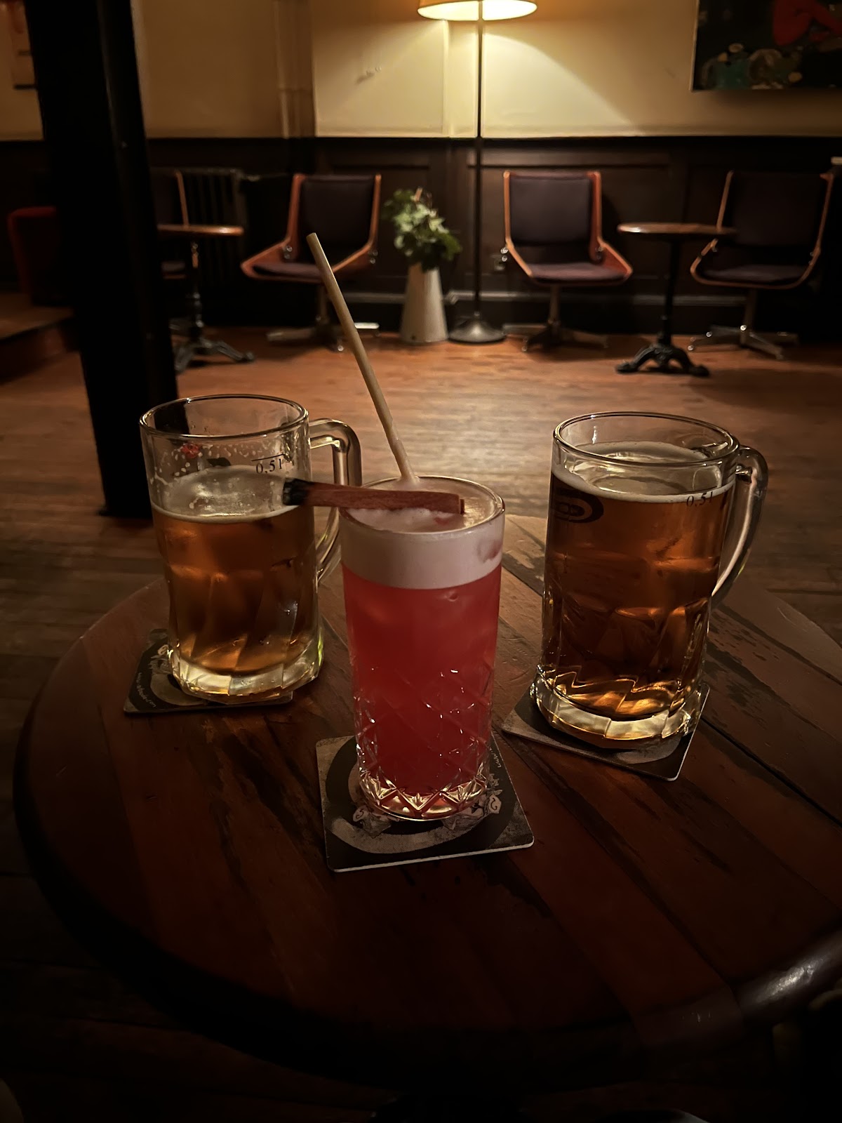 Arkaoda bar and music room interior in Moda, Kadikoy, Istanbul