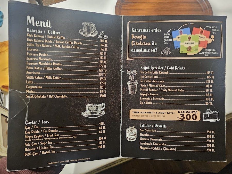 Manda Batmaz Coffee Bar cocktail at the bar