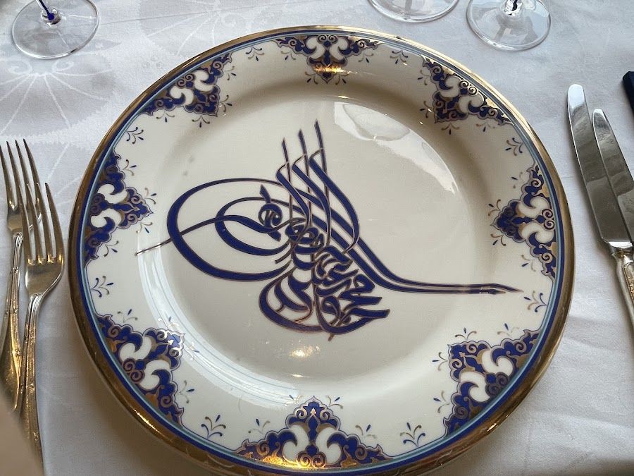 Tugra Bar at Ciragan Palace Istanbul interior