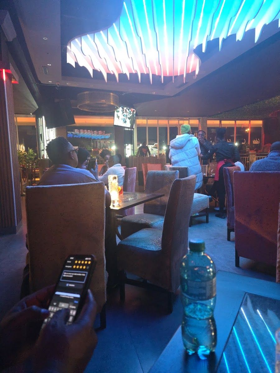 Cuban Fork Bar cocktail at the bar