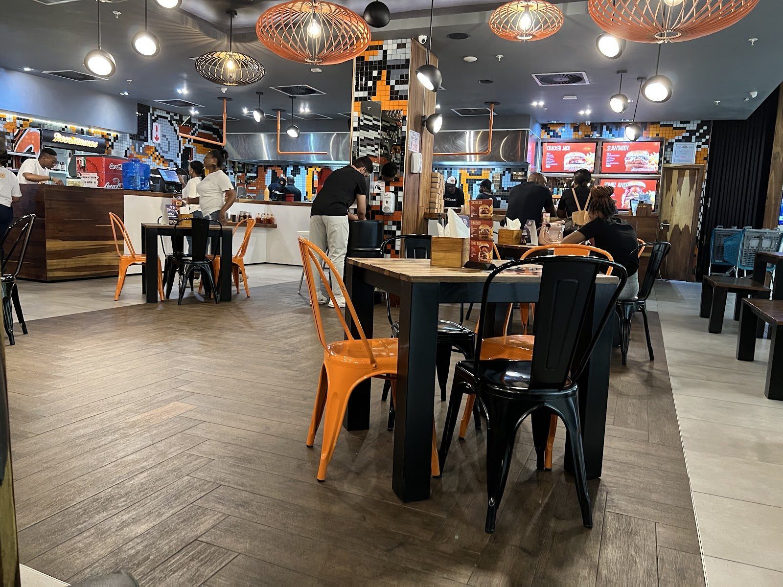 Rocomamas Bar Sandton Johannesburg bar interior